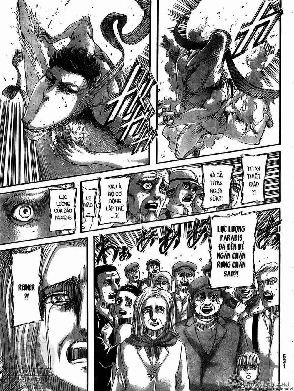 Truyện Tranh Đại Chiến Titan - Attack On Titan trang 8