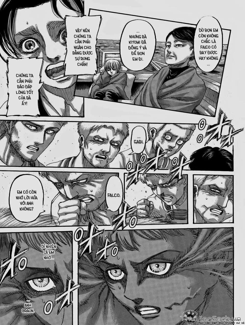 Truyện Tranh Đại Chiến Titan - Attack On Titan trang 8