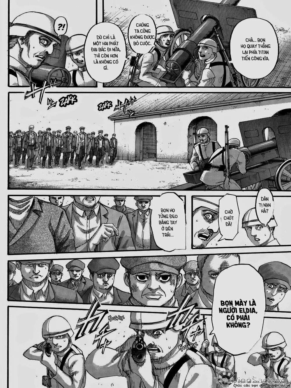 Truyện Tranh Đại Chiến Titan - Attack On Titan trang 8