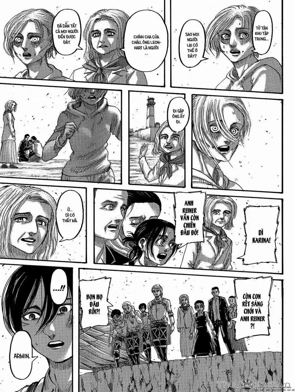 Truyện Tranh Đại Chiến Titan - Attack On Titan trang 8