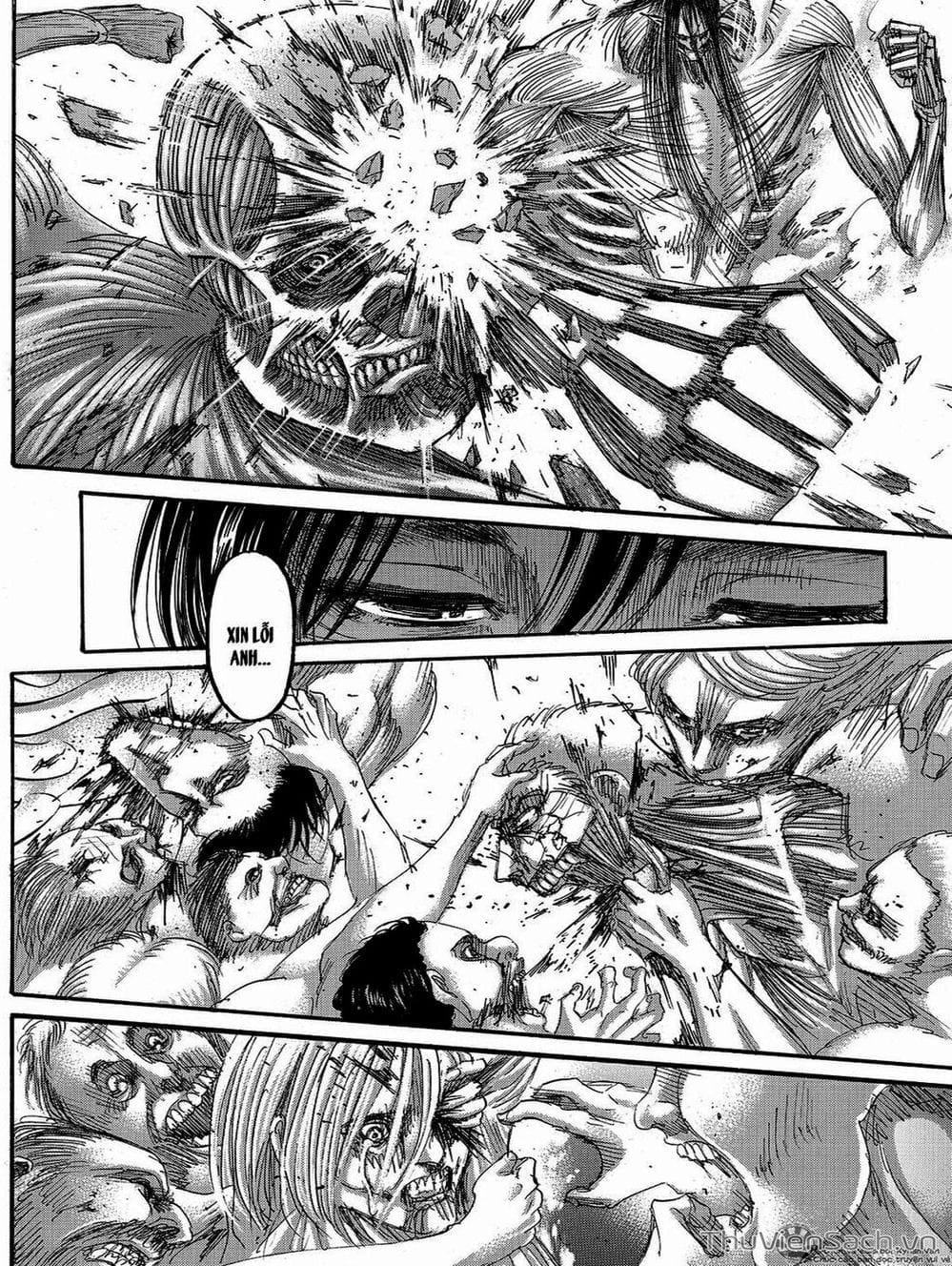 Truyện Tranh Đại Chiến Titan - Attack On Titan trang 8