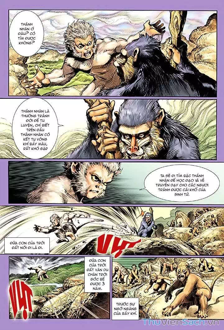Truyện Tranh Đại Thánh Vương trang 4