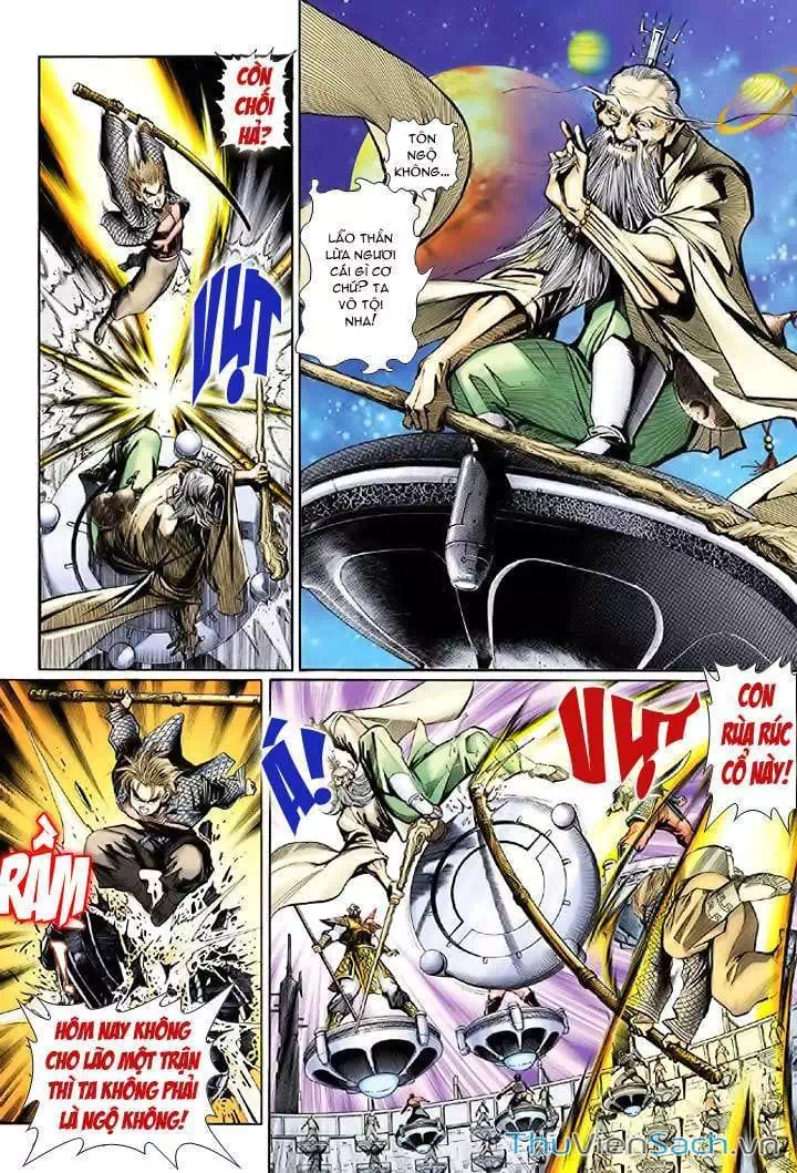Truyện Tranh Đại Thánh Vương trang 4