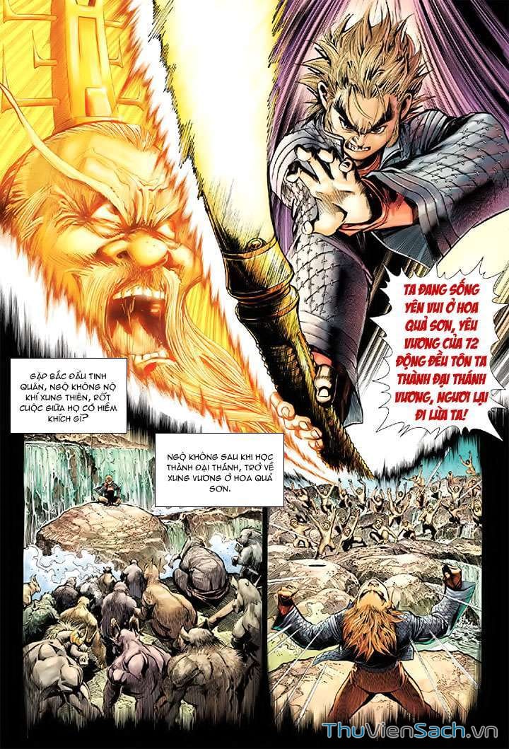 Truyện Tranh Đại Thánh Vương trang 4