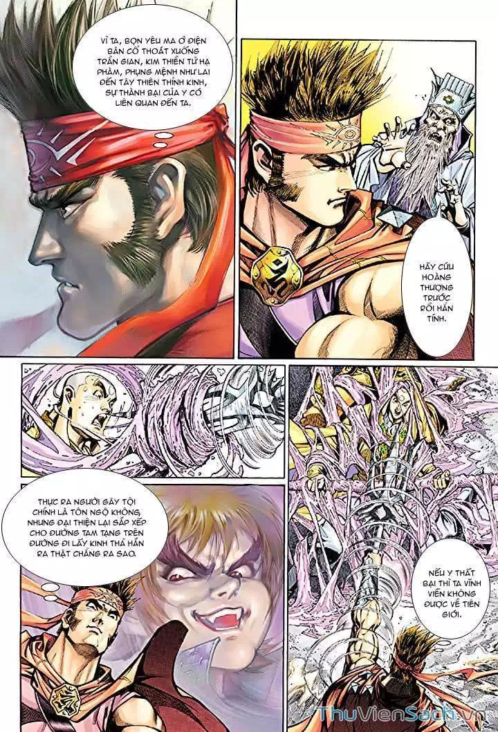 Truyện Tranh Đại Thánh Vương trang 4