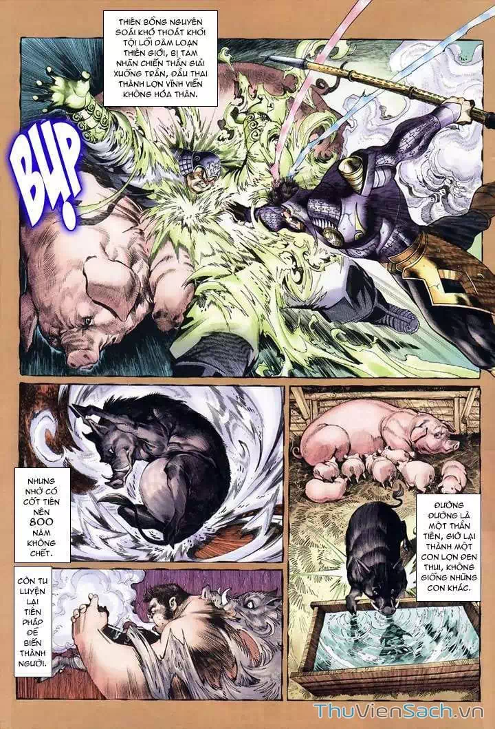 Truyện Tranh Đại Thánh Vương trang 4