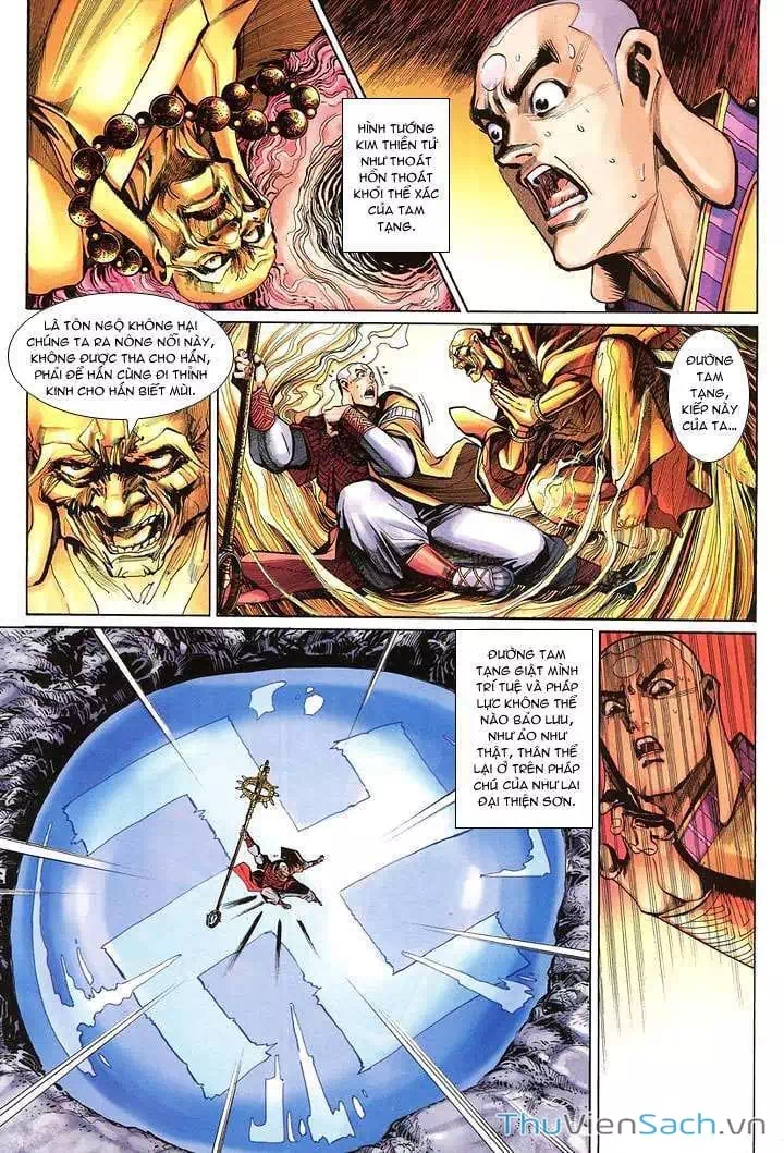 Truyện Tranh Đại Thánh Vương trang 4