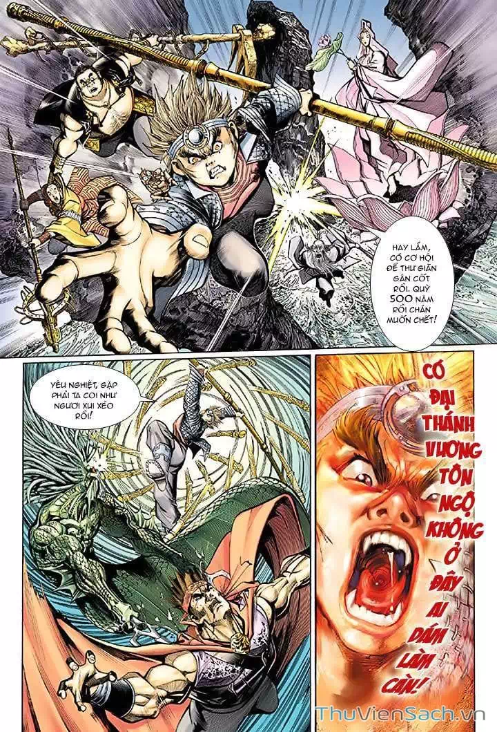 Truyện Tranh Đại Thánh Vương trang 4