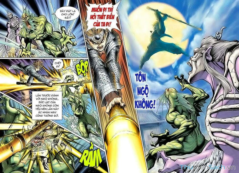 Truyện Tranh Đại Thánh Vương trang 4