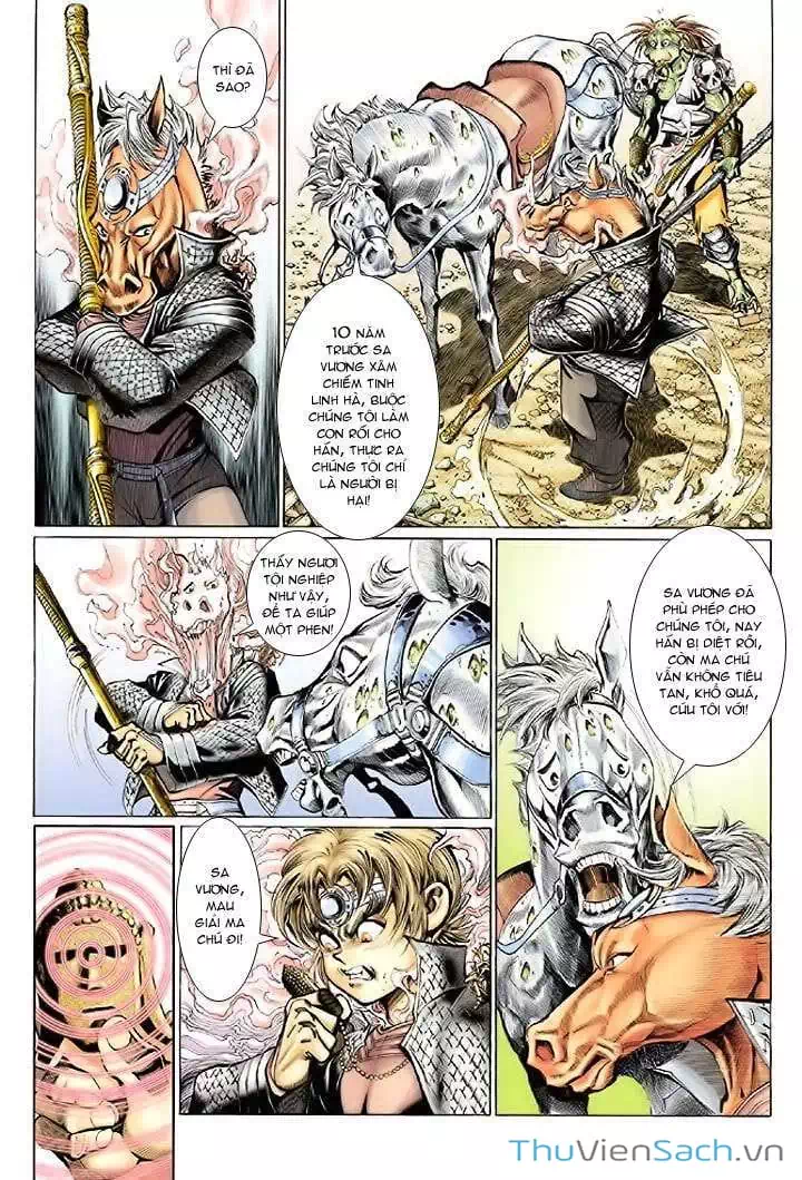 Truyện Tranh Đại Thánh Vương trang 4