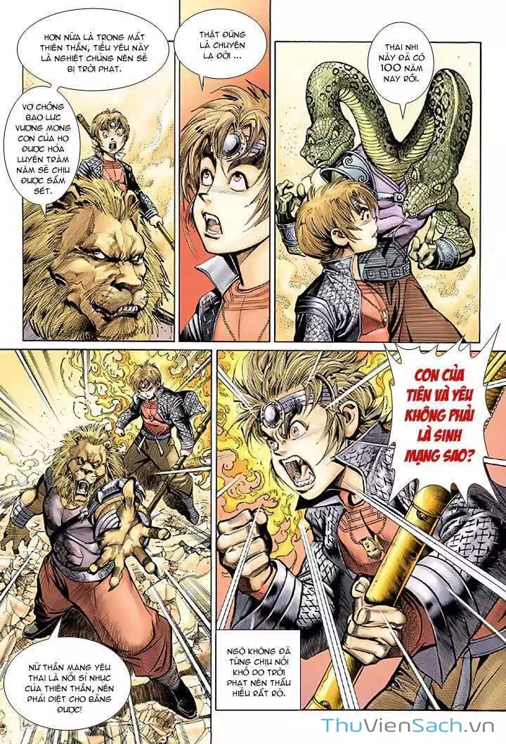 Truyện Tranh Đại Thánh Vương trang 4