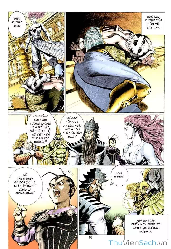 Truyện Tranh Đại Thánh Vương trang 4