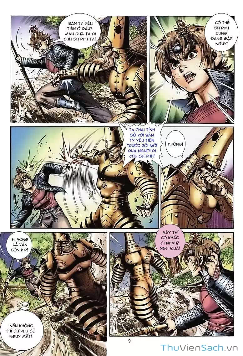 Truyện Tranh Đại Thánh Vương trang 4