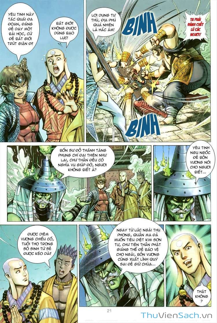 Truyện Tranh Đại Thánh Vương trang 4