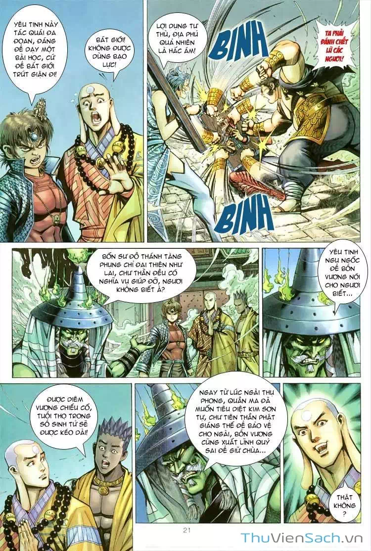 Truyện Tranh Đại Thánh Vương trang 4