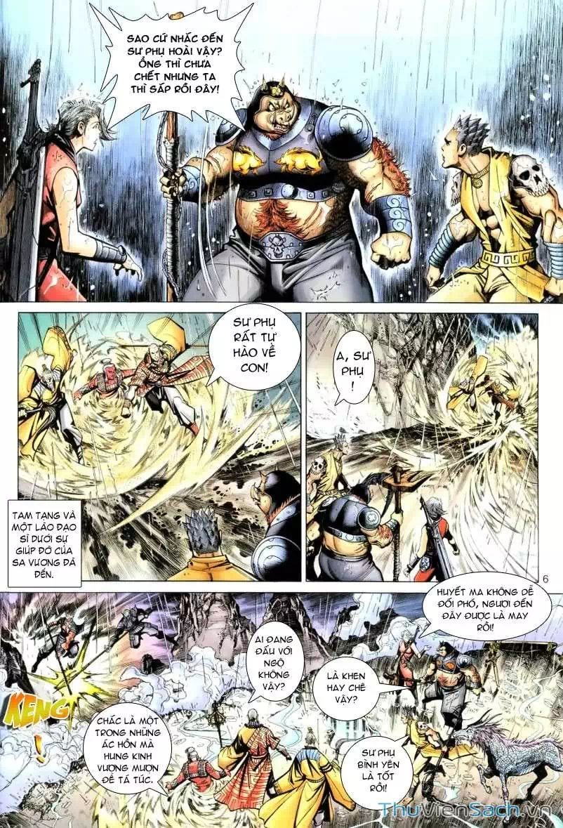 Truyện Tranh Đại Thánh Vương trang 4