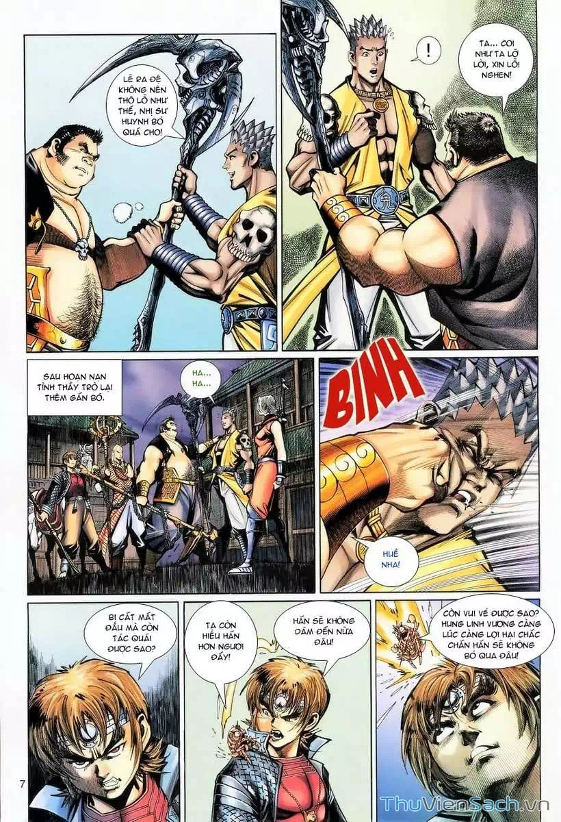 Truyện Tranh Đại Thánh Vương trang 4