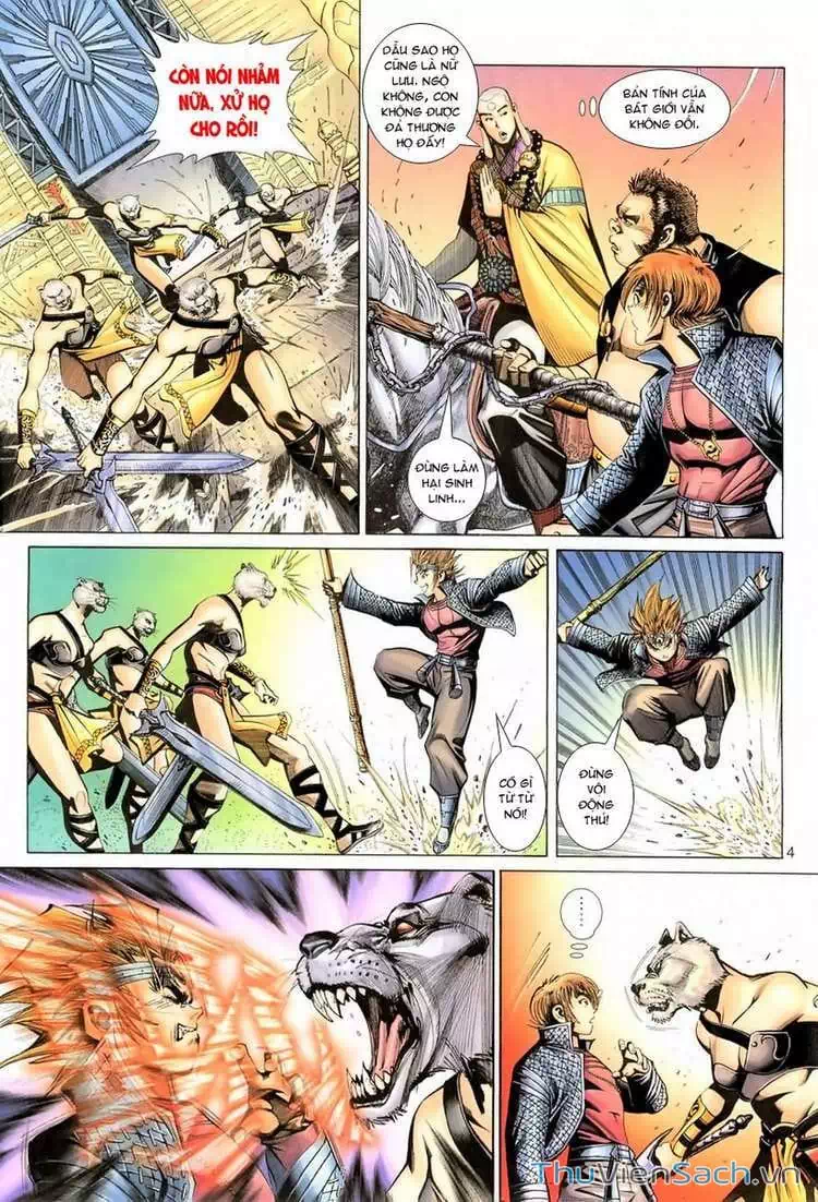 Truyện Tranh Đại Thánh Vương trang 4