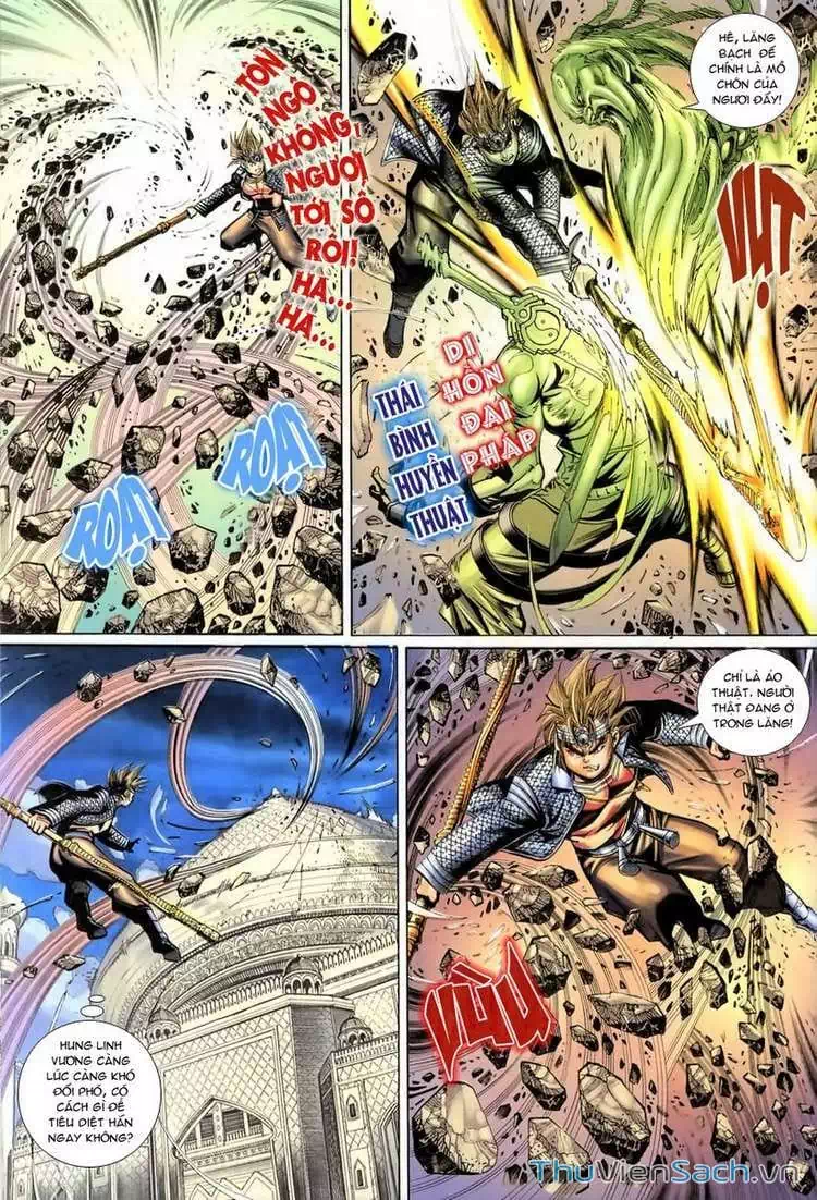 Truyện Tranh Đại Thánh Vương trang 4