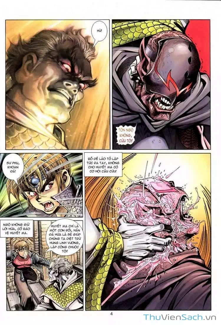 Truyện Tranh Đại Thánh Vương trang 4