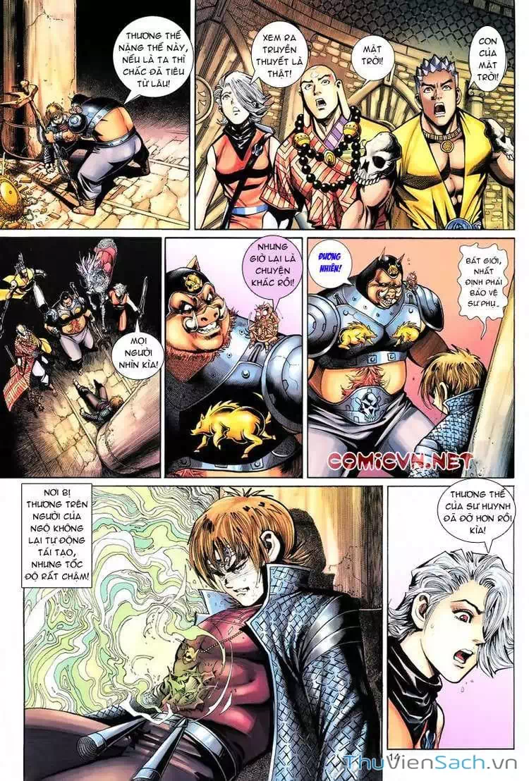 Truyện Tranh Đại Thánh Vương trang 4