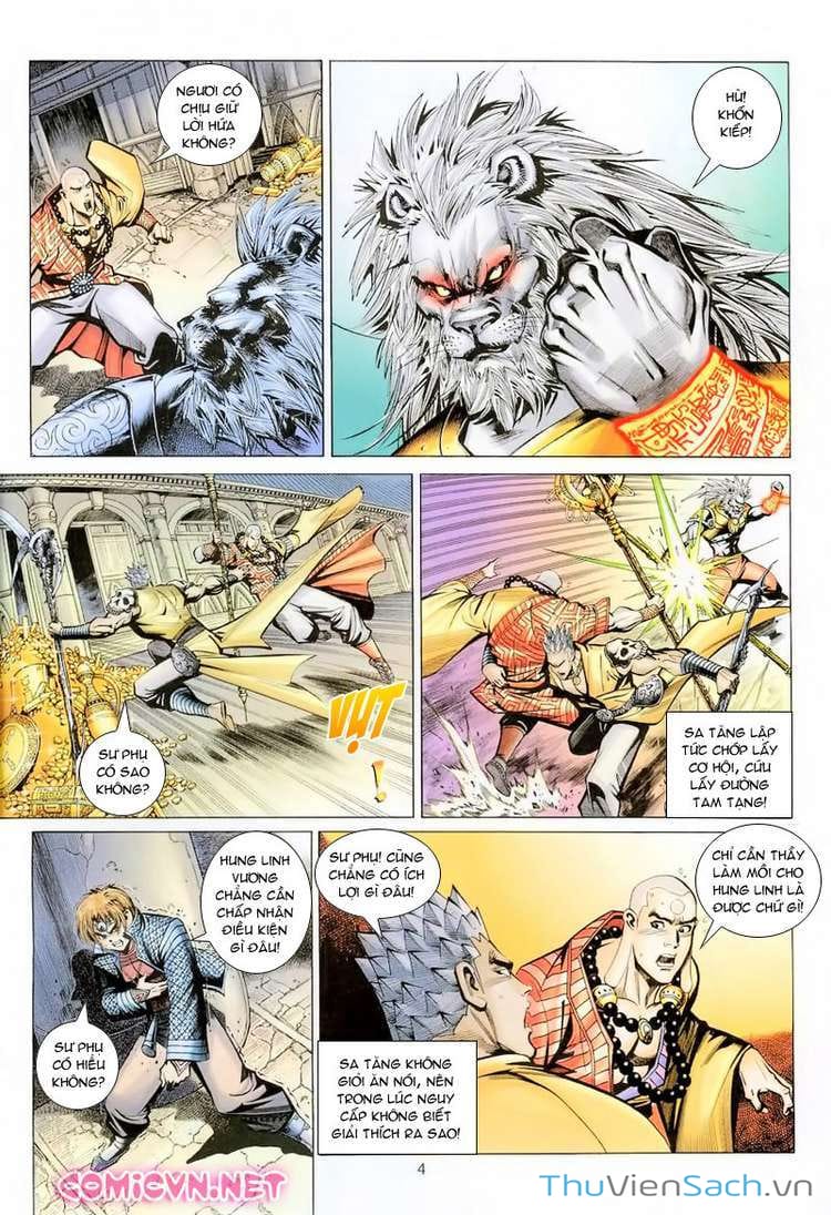 Truyện Tranh Đại Thánh Vương trang 4