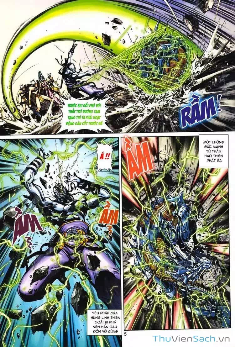 Truyện Tranh Đại Thánh Vương trang 4