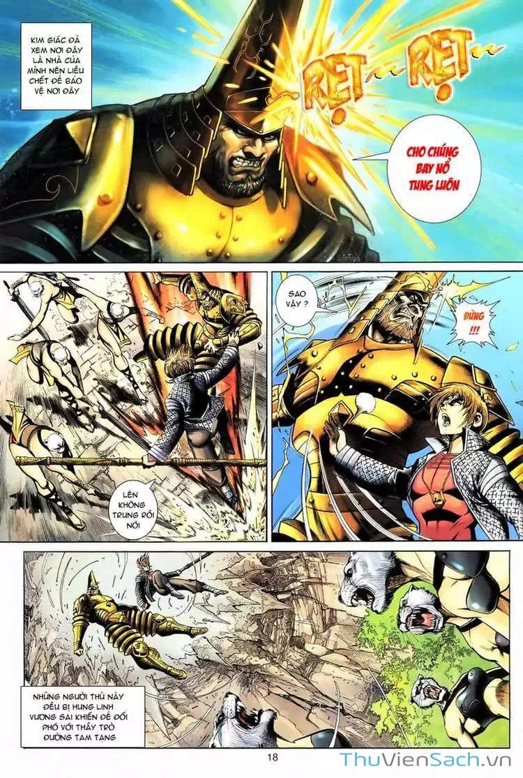 Truyện Tranh Đại Thánh Vương trang 4