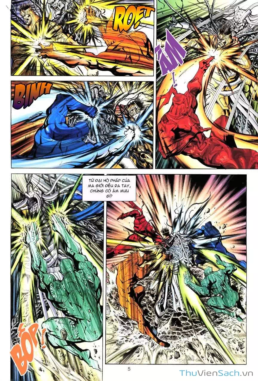 Truyện Tranh Đại Thánh Vương trang 4