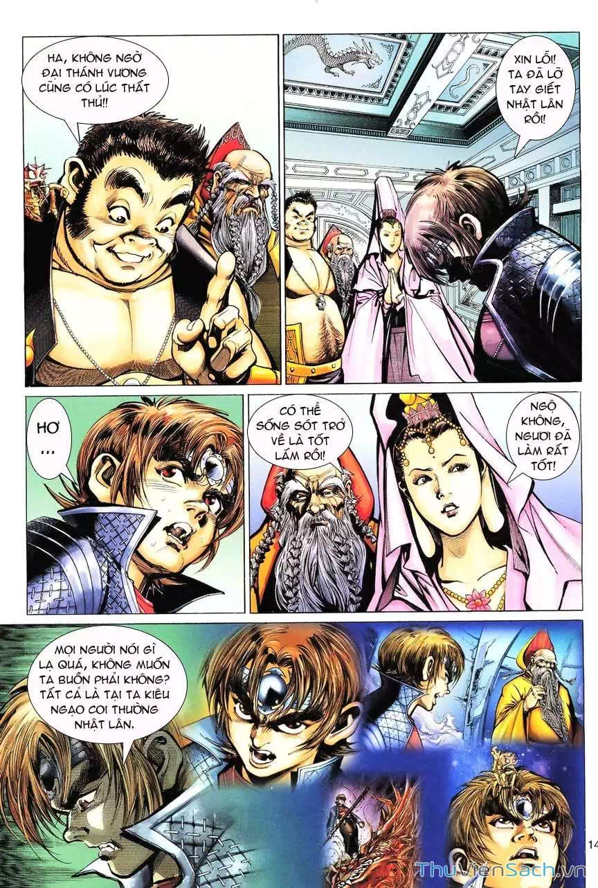 Truyện Tranh Đại Thánh Vương trang 4