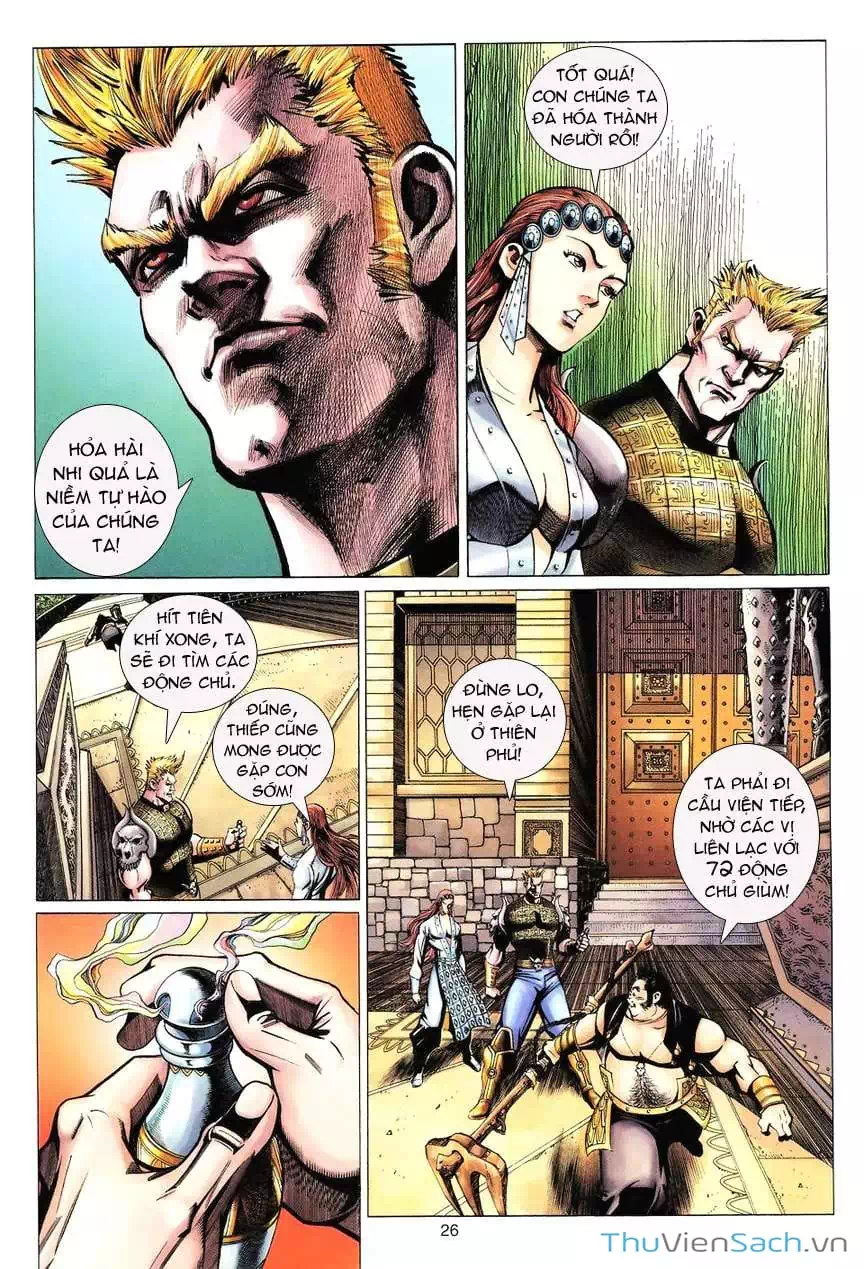 Truyện Tranh Đại Thánh Vương trang 4