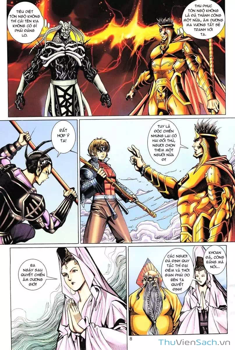 Truyện Tranh Đại Thánh Vương trang 4