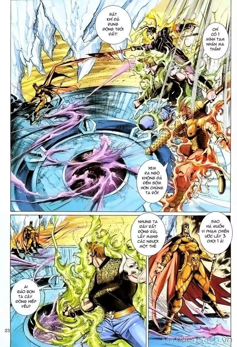 Truyện Tranh Đại Thánh Vương trang 4