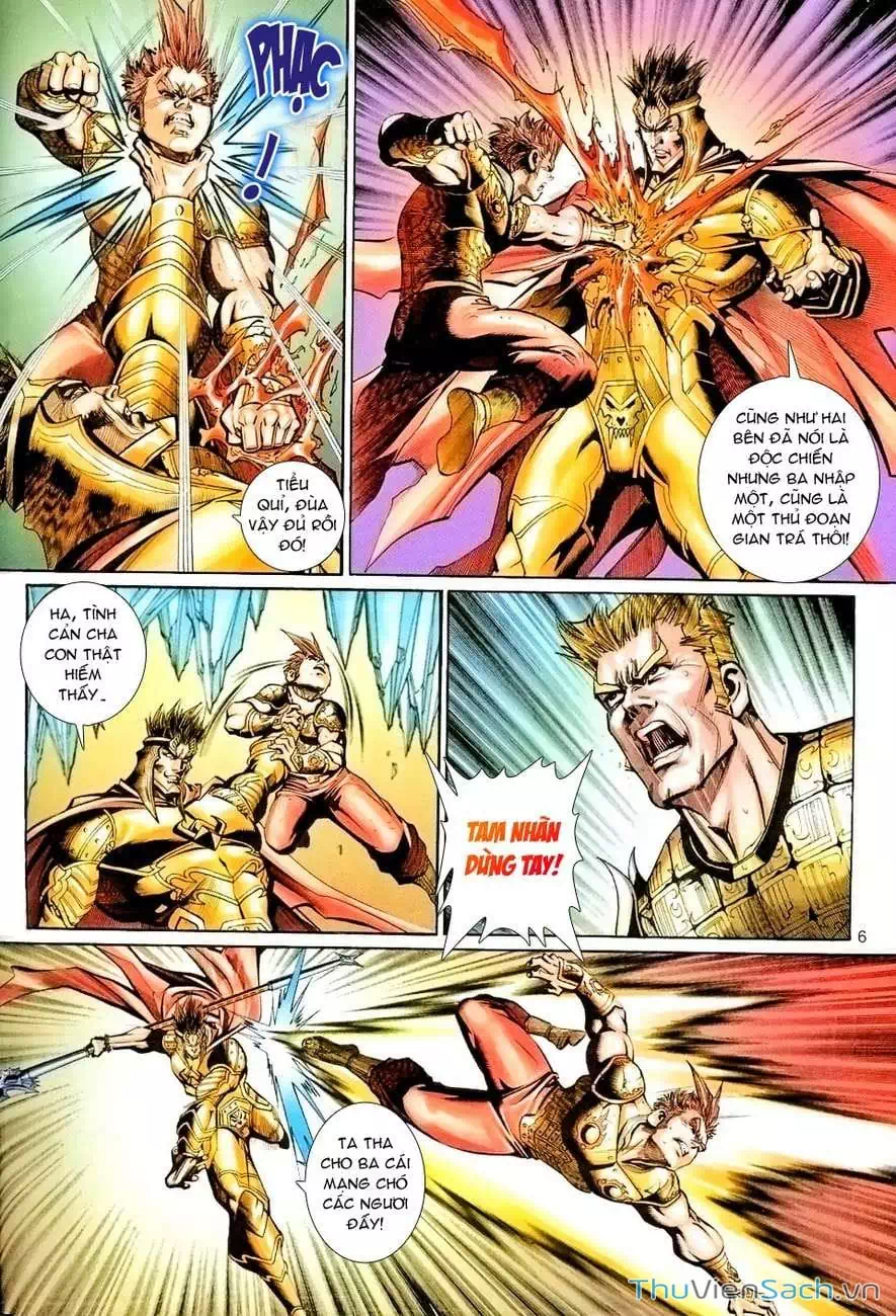 Truyện Tranh Đại Thánh Vương trang 4