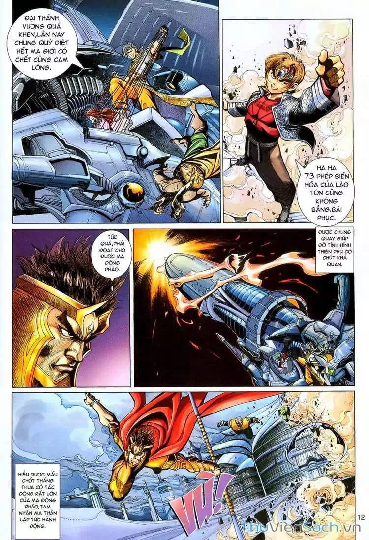 Truyện Tranh Đại Thánh Vương trang 4