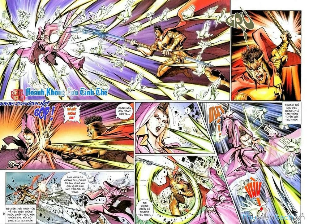 Truyện Tranh Đại Thánh Vương trang 4