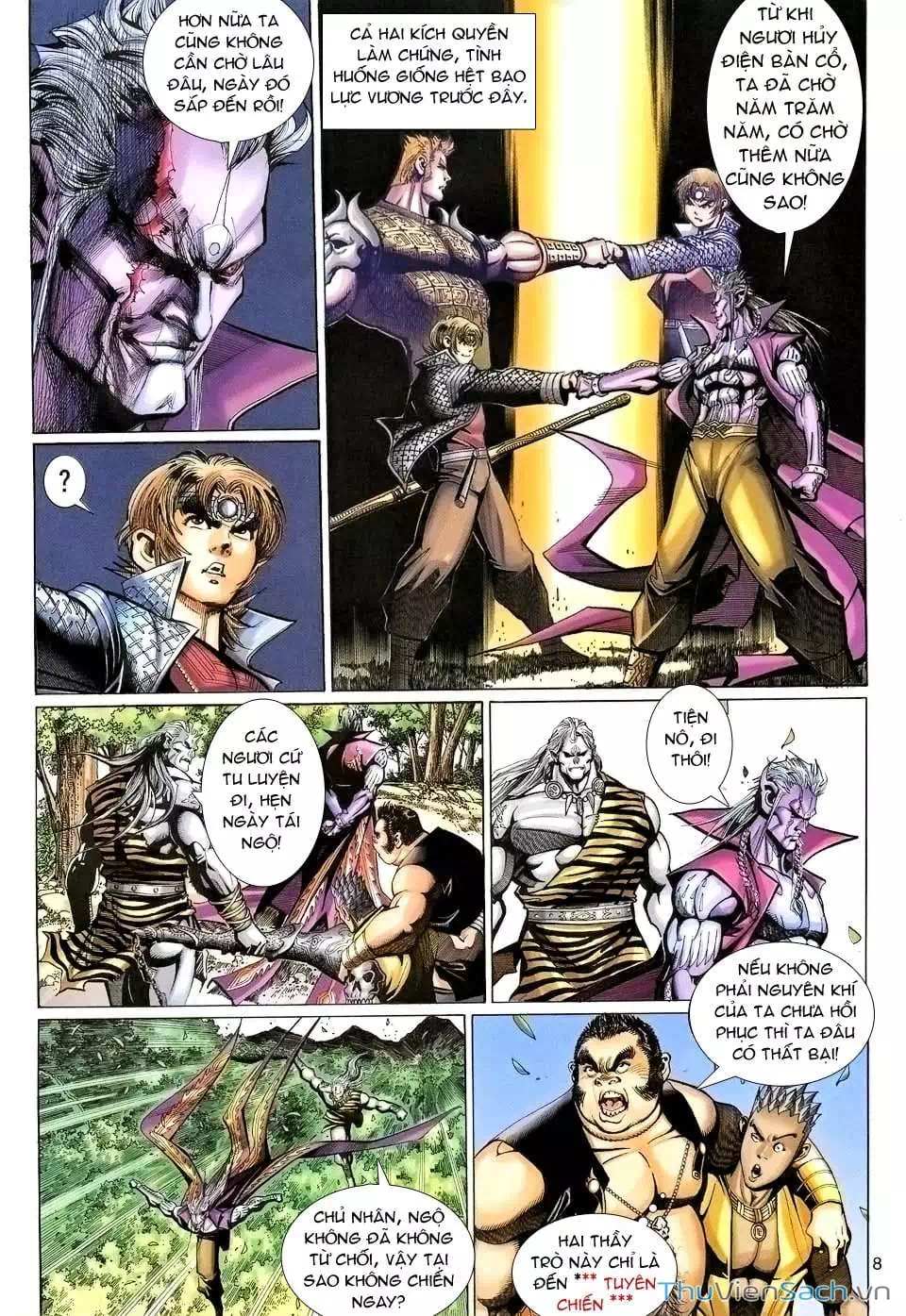 Truyện Tranh Đại Thánh Vương trang 4