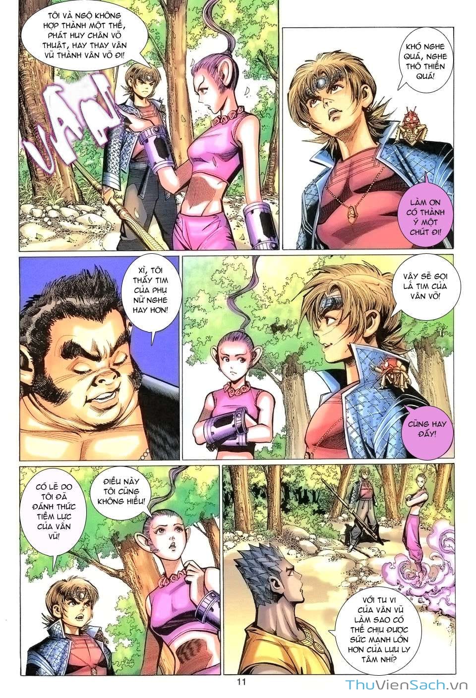 Truyện Tranh Đại Thánh Vương trang 4