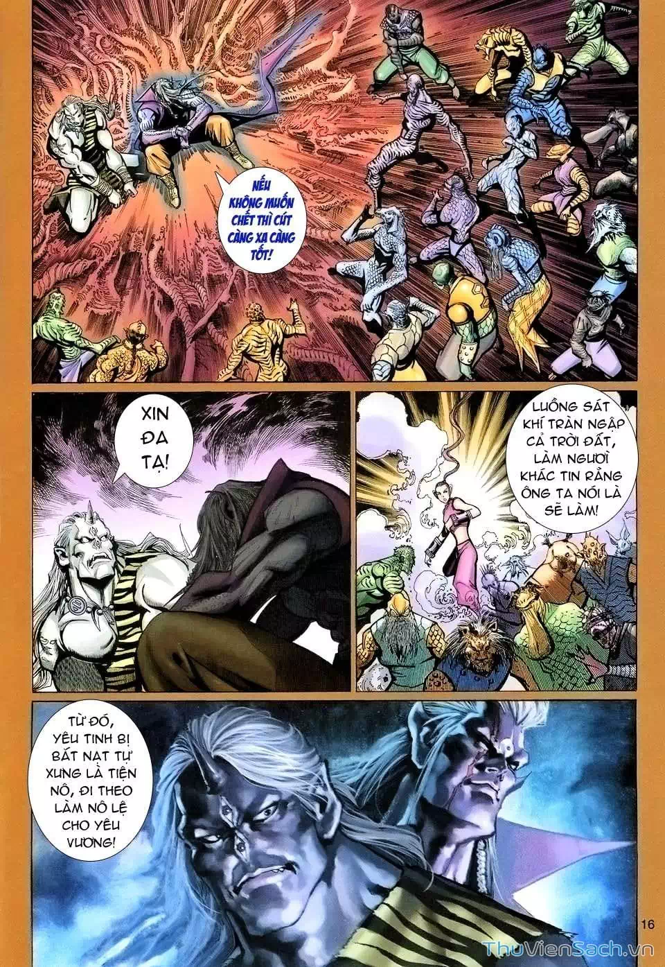 Truyện Tranh Đại Thánh Vương trang 4