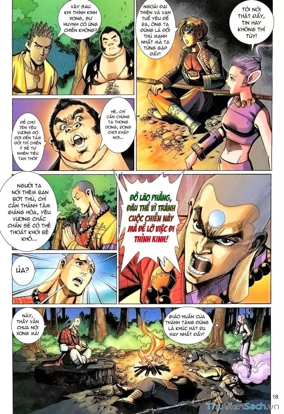 Truyện Tranh Đại Thánh Vương trang 4