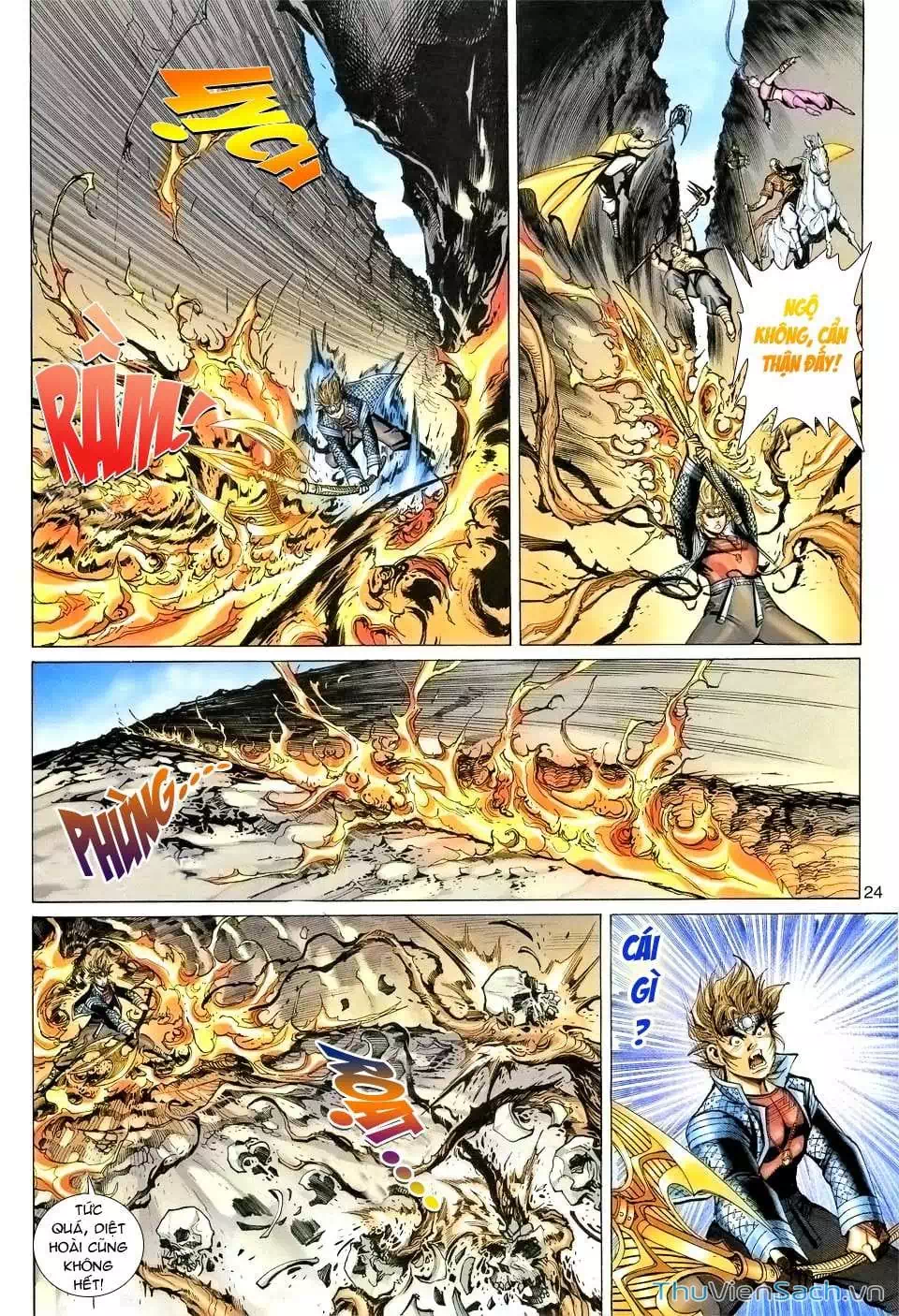 Truyện Tranh Đại Thánh Vương trang 4