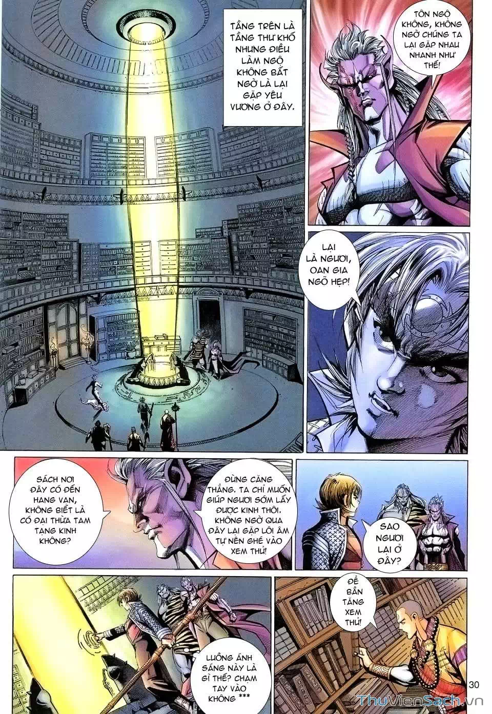 Truyện Tranh Đại Thánh Vương trang 4