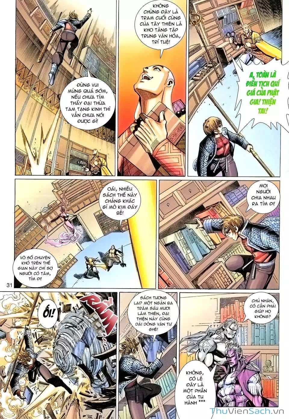 Truyện Tranh Đại Thánh Vương trang 4