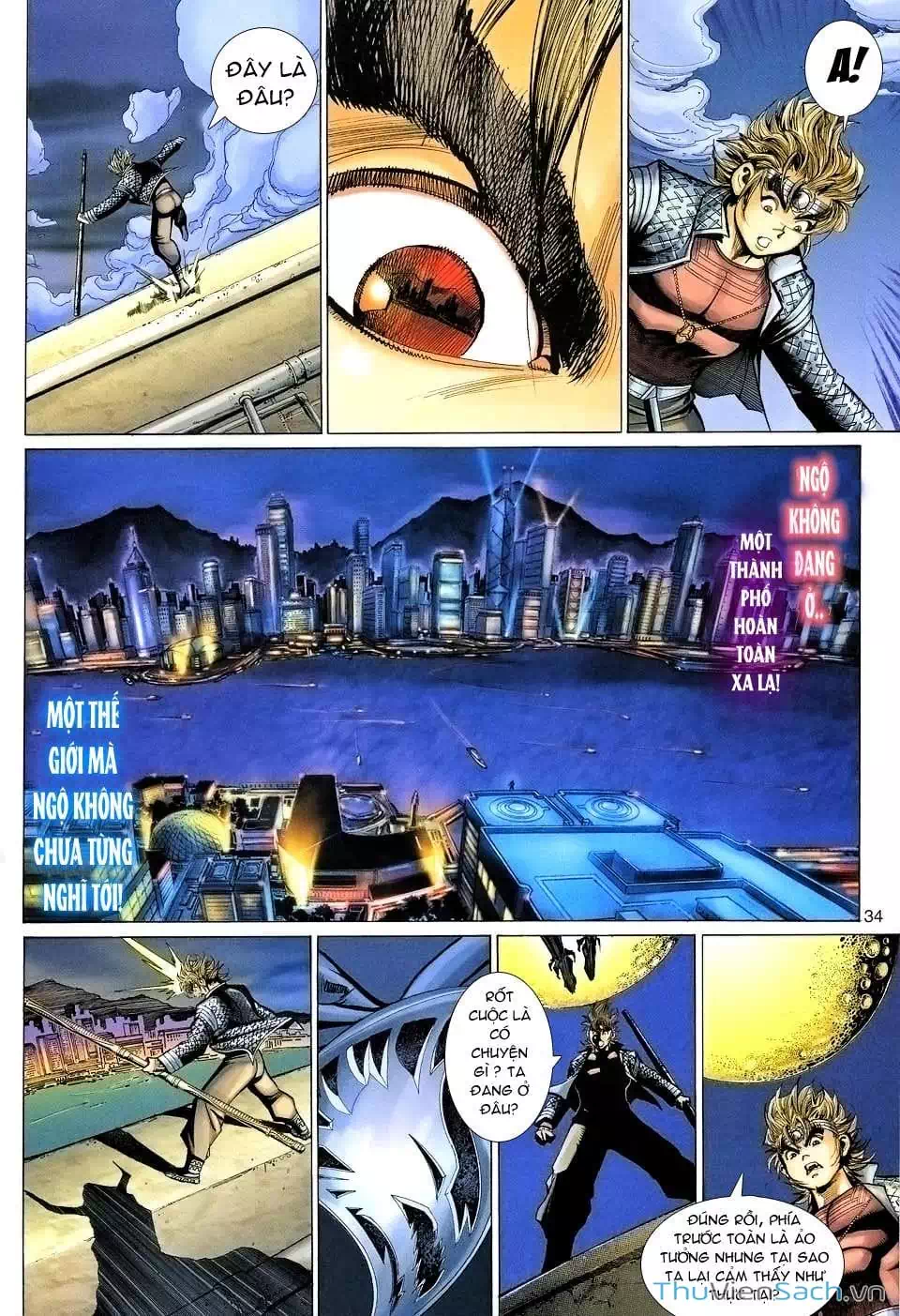 Truyện Tranh Đại Thánh Vương trang 4