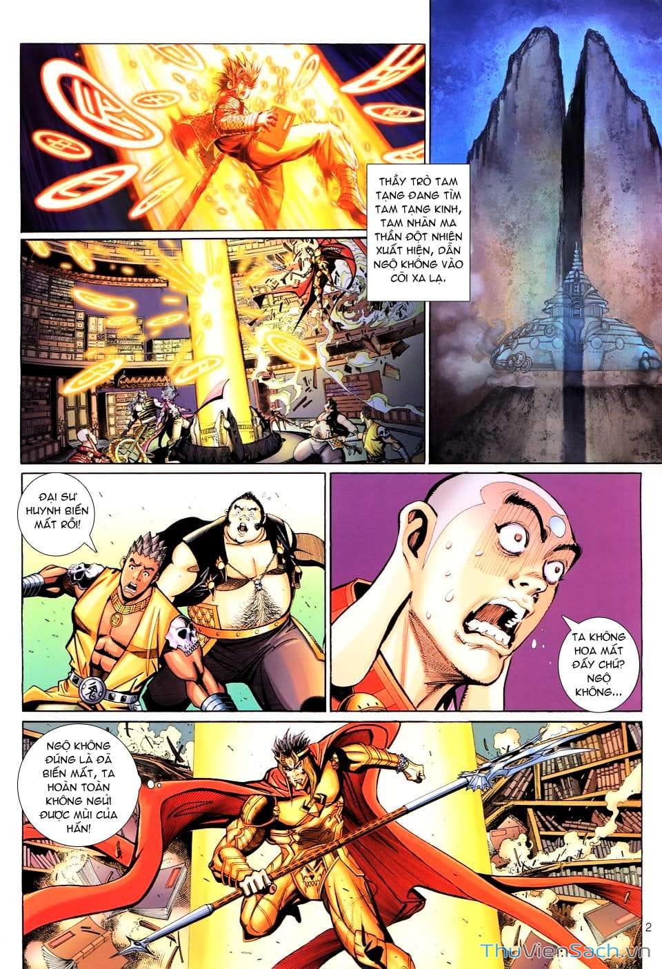 Truyện Tranh Đại Thánh Vương trang 4