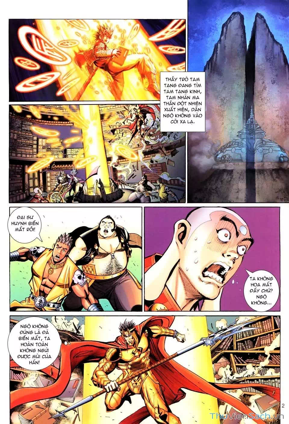 Truyện Tranh Đại Thánh Vương trang 4