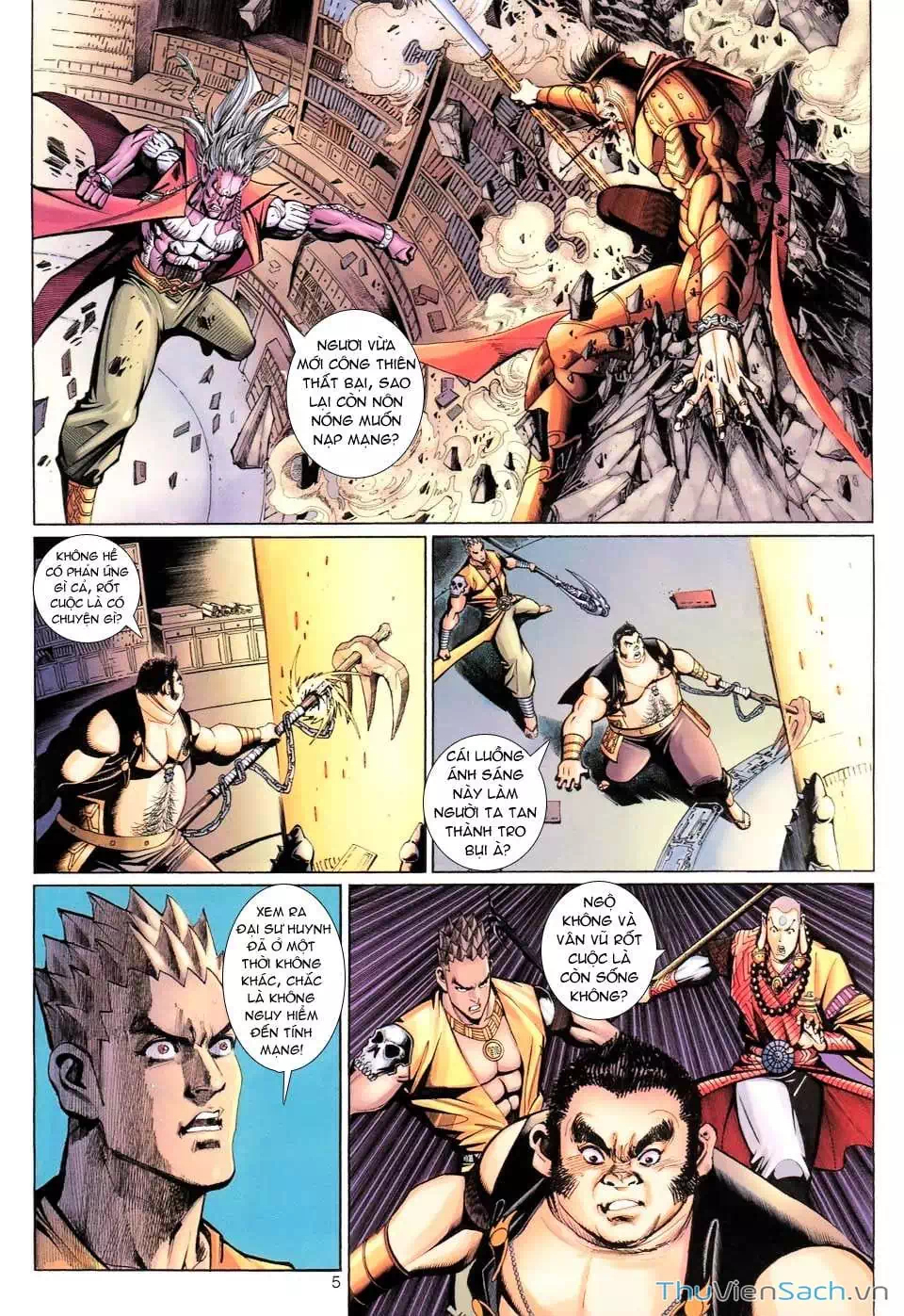 Truyện Tranh Đại Thánh Vương trang 4