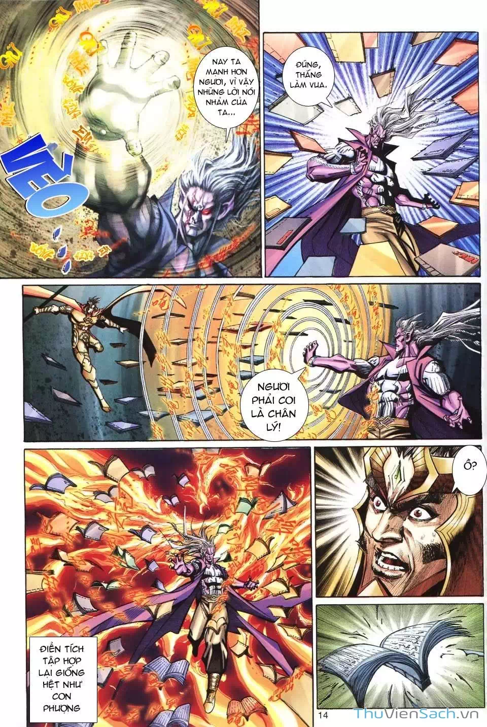 Truyện Tranh Đại Thánh Vương trang 4