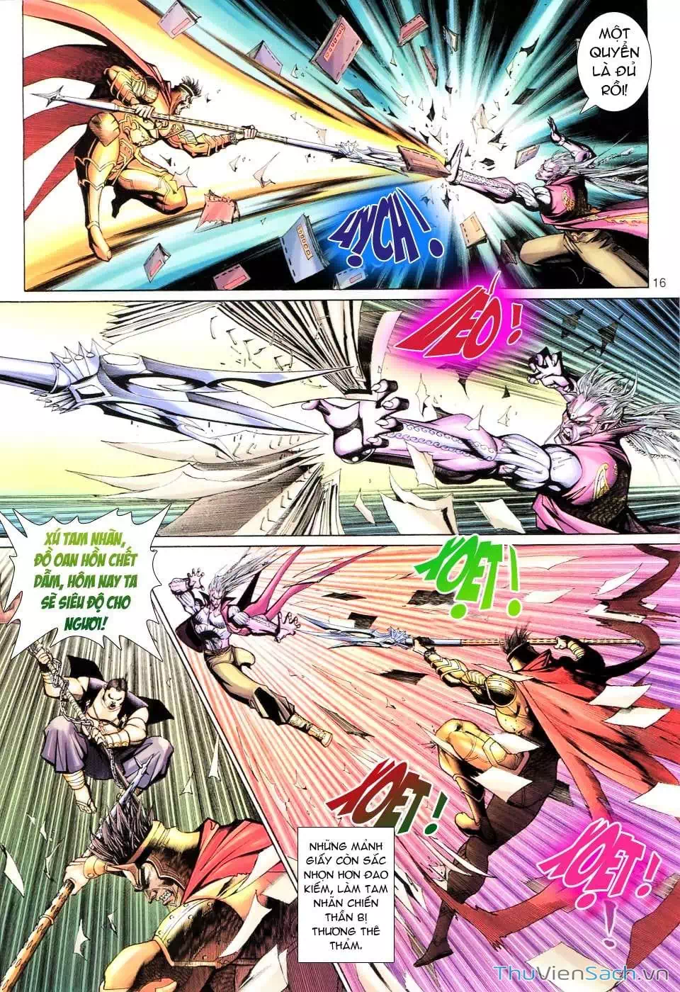 Truyện Tranh Đại Thánh Vương trang 4