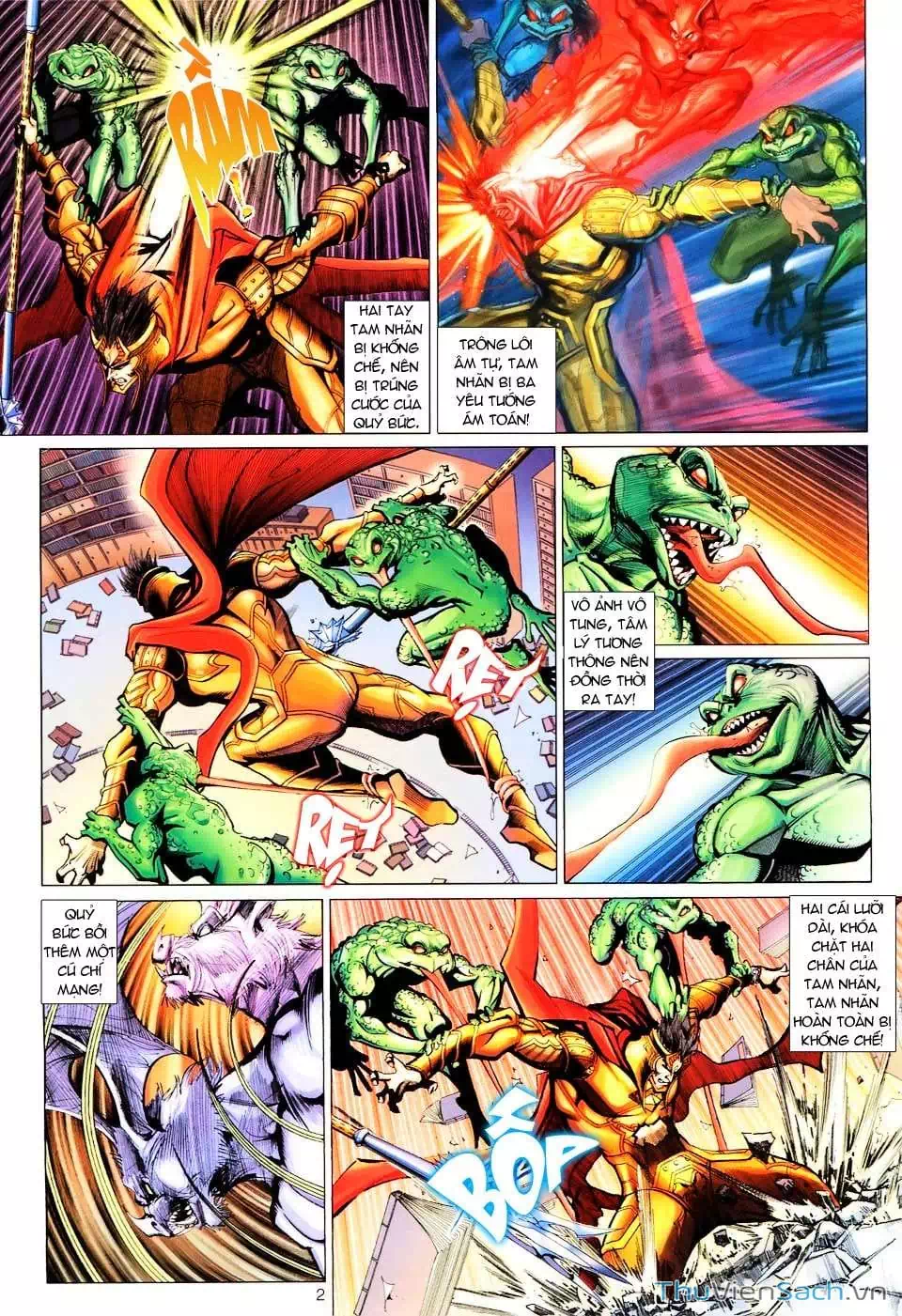 Truyện Tranh Đại Thánh Vương trang 4